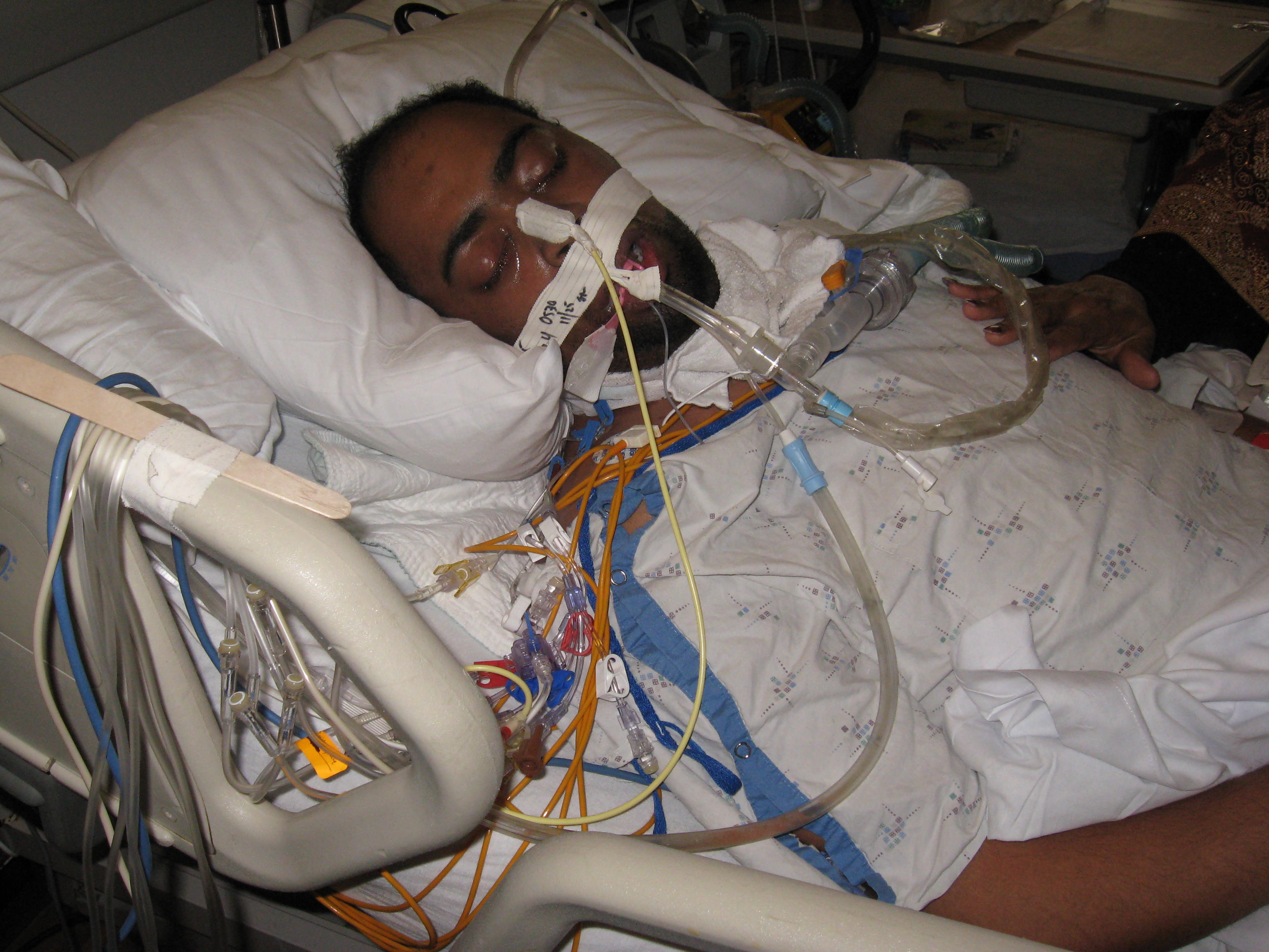 The last days Dec. 2007 David's fight in Coma